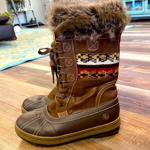 Worn maybe 2 times.  Bought on Amazon, very comfortable but too big for me.